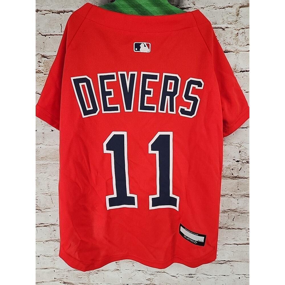 Devers MLB Pet Shirt Size XL Red Bruins Pets First